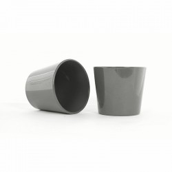 Cache pot céramique Ulrika - Gris